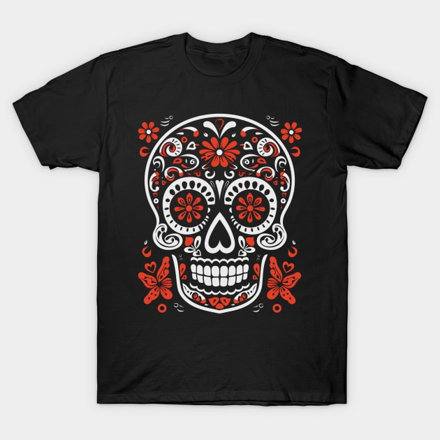 Sugar skull T-Shirt by FK-UK